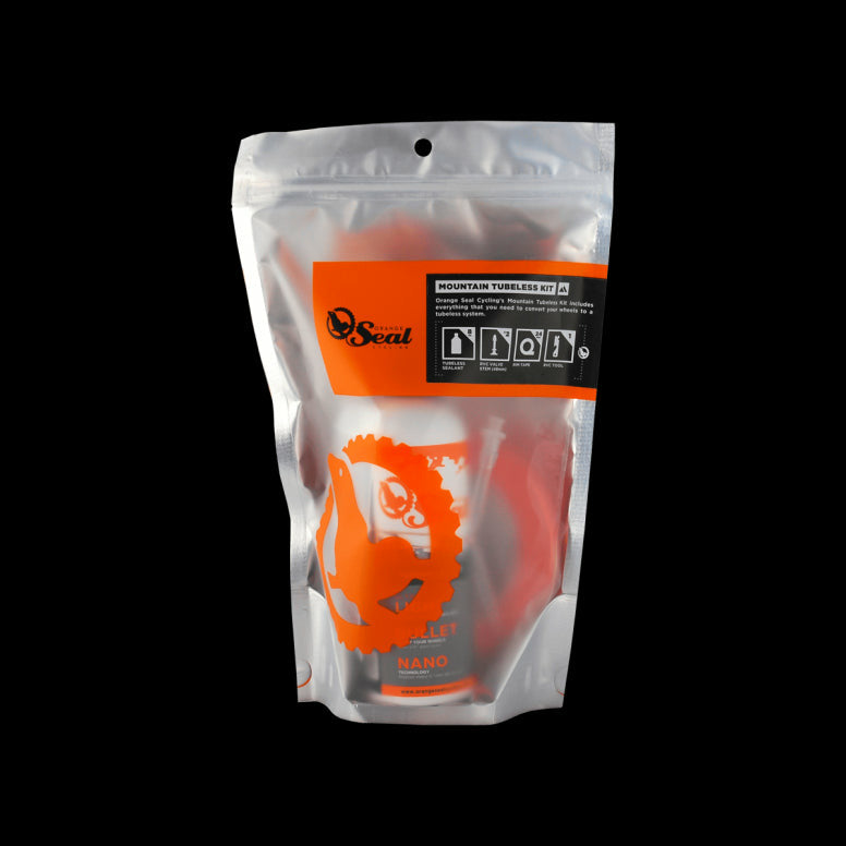 Orange Seal Tubeless Kit Neon Orange