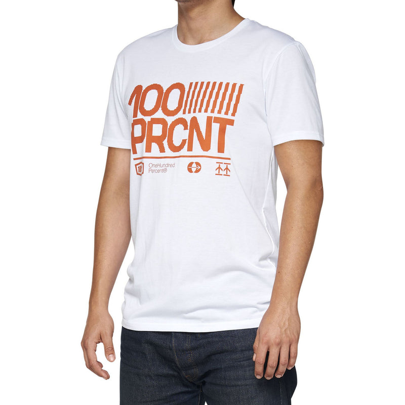 100% Surman Tech T-Shirt White
