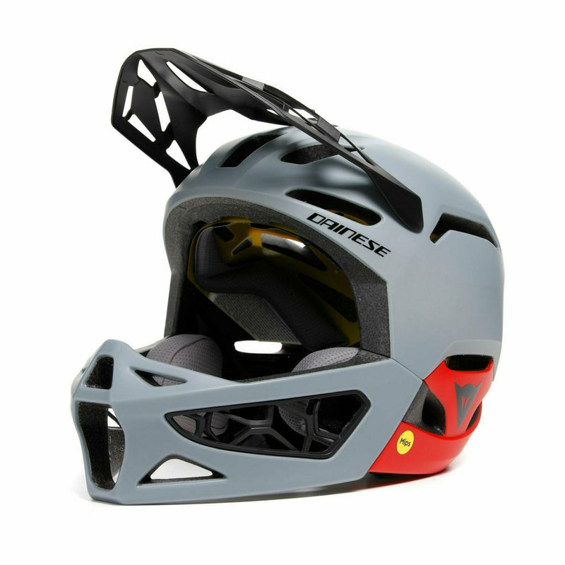 Dainese Linea 01 MIPS Full Face MTB Helmet Grey / Red