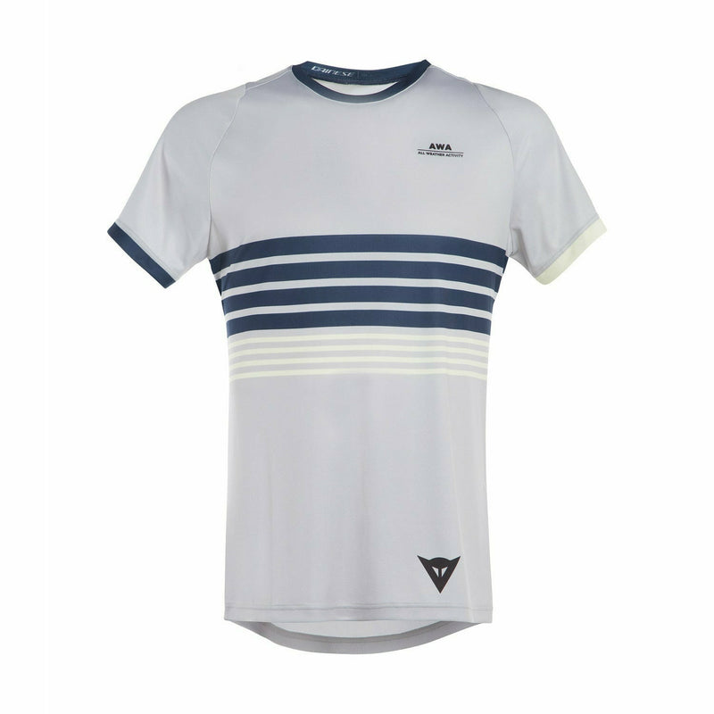 Dainese AWA Tee 1 T-Shirt Grey / Blue / Yellow
