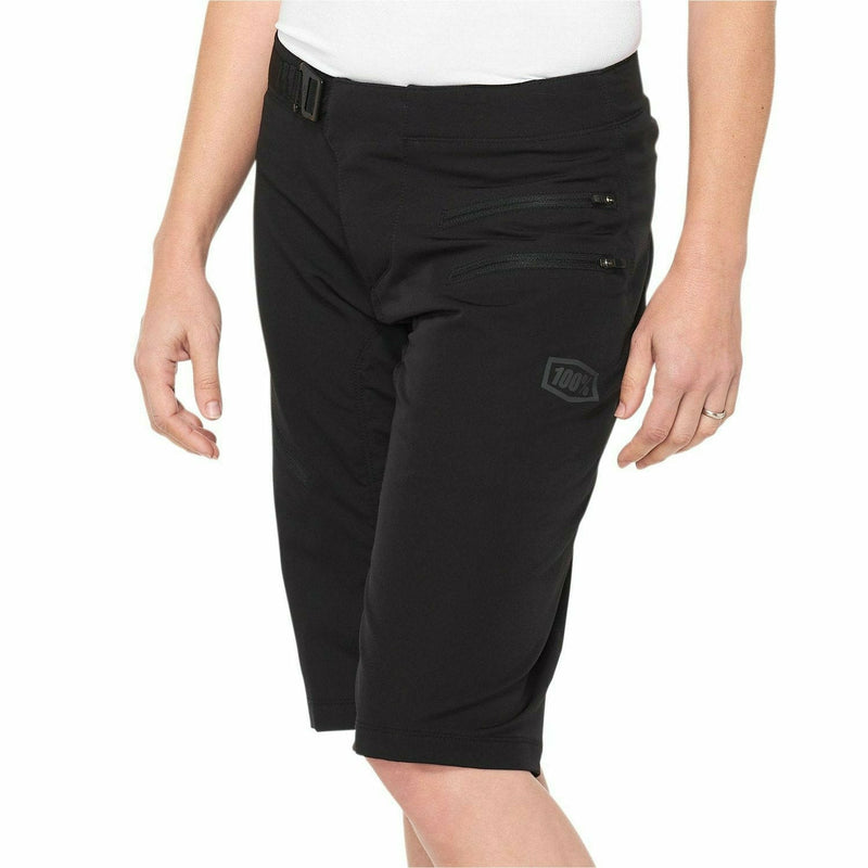 100% Airmatic Ladies Shorts Black