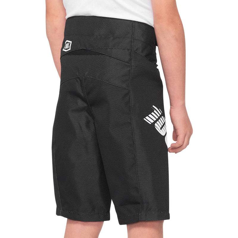 100% R-Core Youth Shorts Black