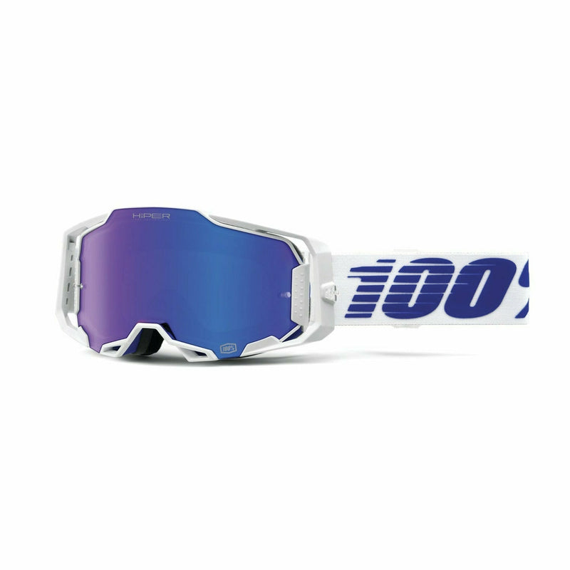 100% Armega Goggles Izi / Hiper Mirror Blue Lens