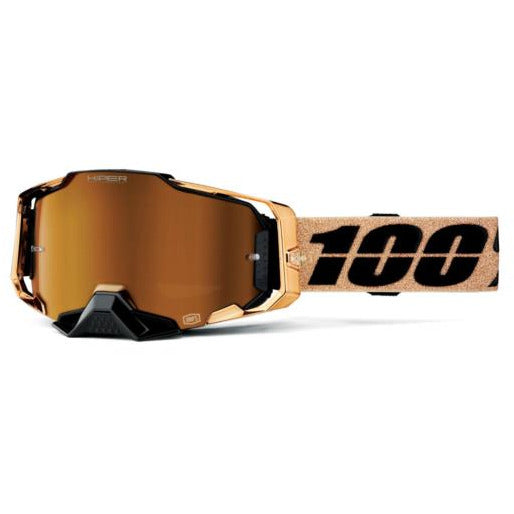 100% Armega Goggles Bronze / HiPER Mirror Bronze Multilayer Lens