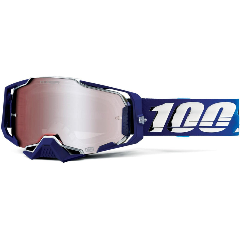100% Armega Goggles Bronze / HiPER Mirror Silver Flash Lens