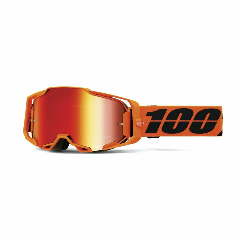 100% Armega Goggles CW2 / Mirror Red Lens