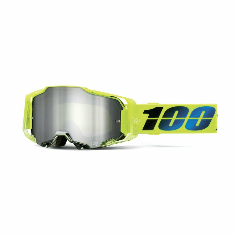 100% Armega Goggles Koropi / Mirror Silver Flash Lens