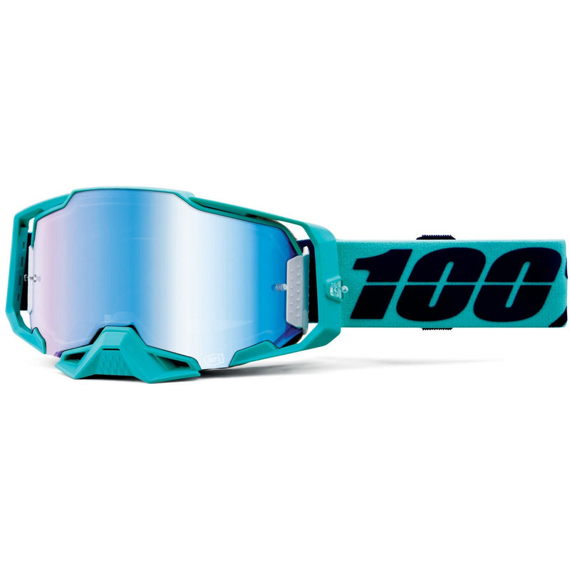 100% Armega Goggles Esterel / Mirror Blue Lens