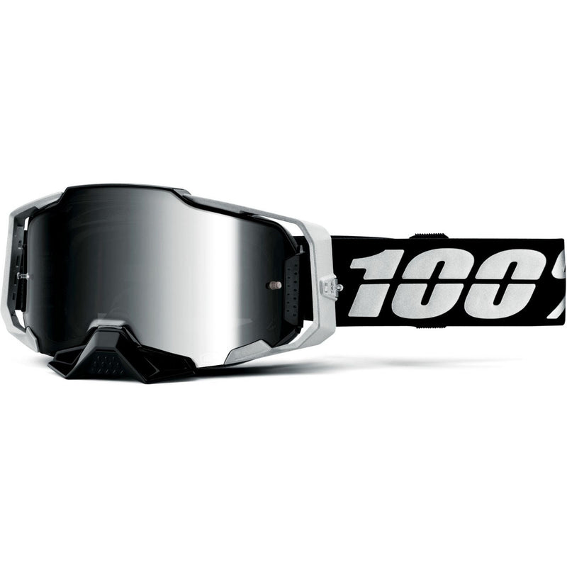 100% Armega Goggles Renen S2 / Silver Mirror Lens