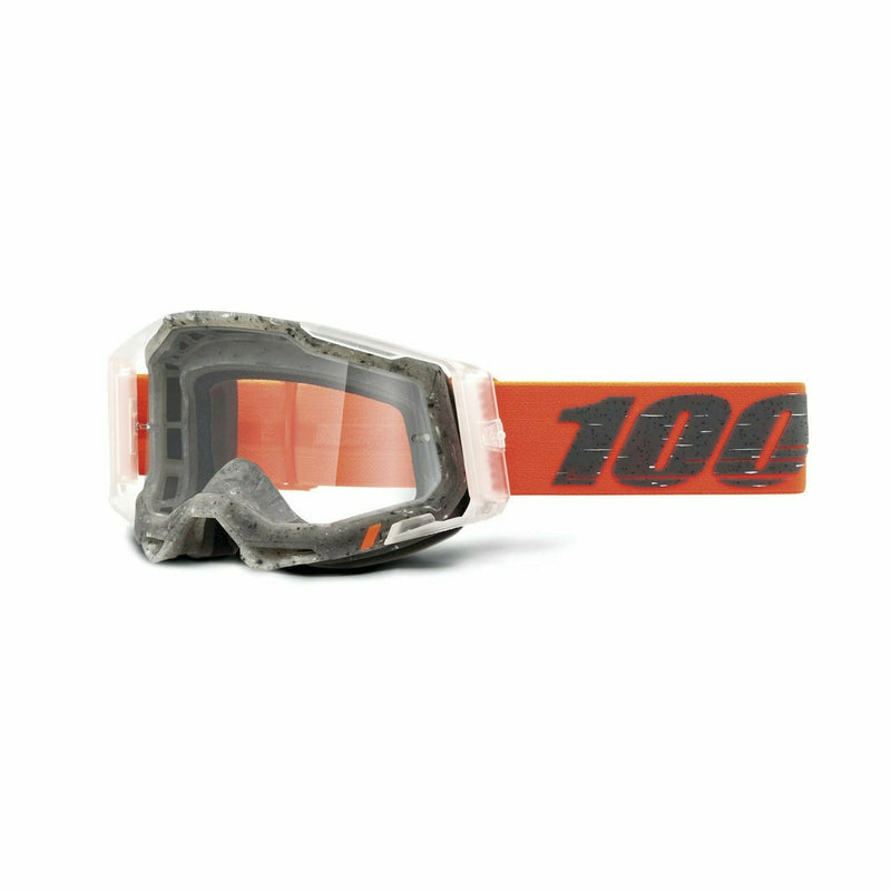100% Racecraft 2 Goggles Schrute / Clear Lens