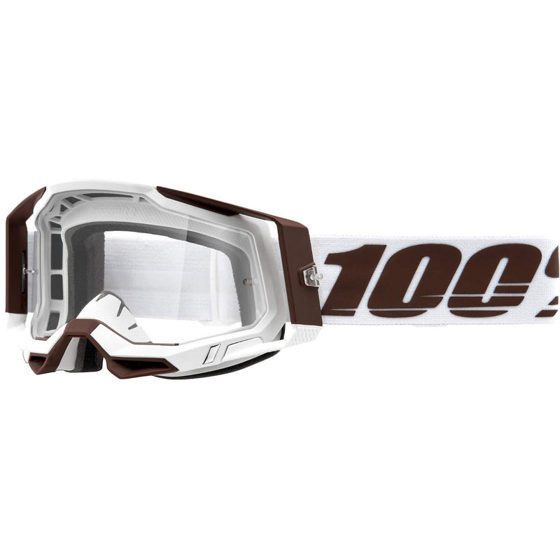100% Racecraft 2 Snowbird / Clear Lens Goggles