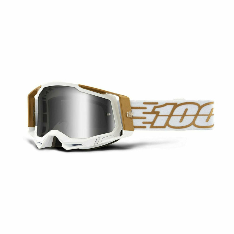 100% Racecraft 2 Goggles Mayfair / Silver Mirror Lens
