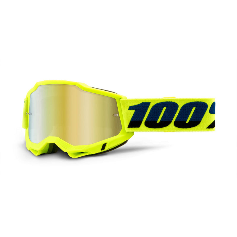 100% Accuri 2 Goggles Yellow / Gold Mirror Lens