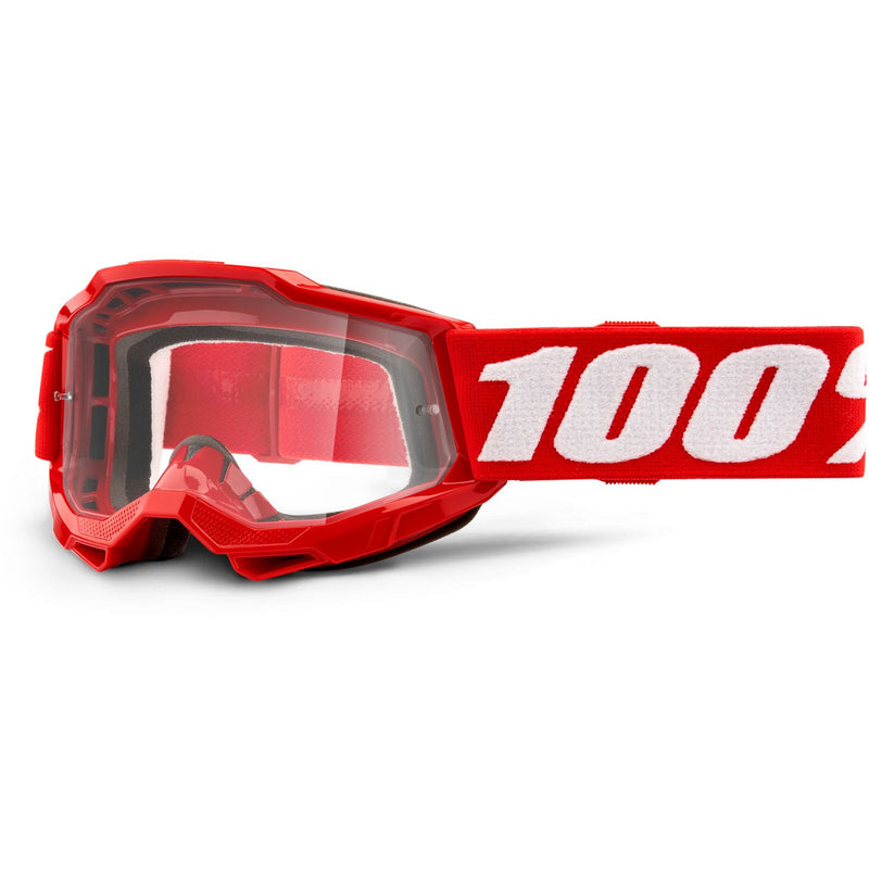 100% Accuri 2 Youth Goggles Red / Clear Lens