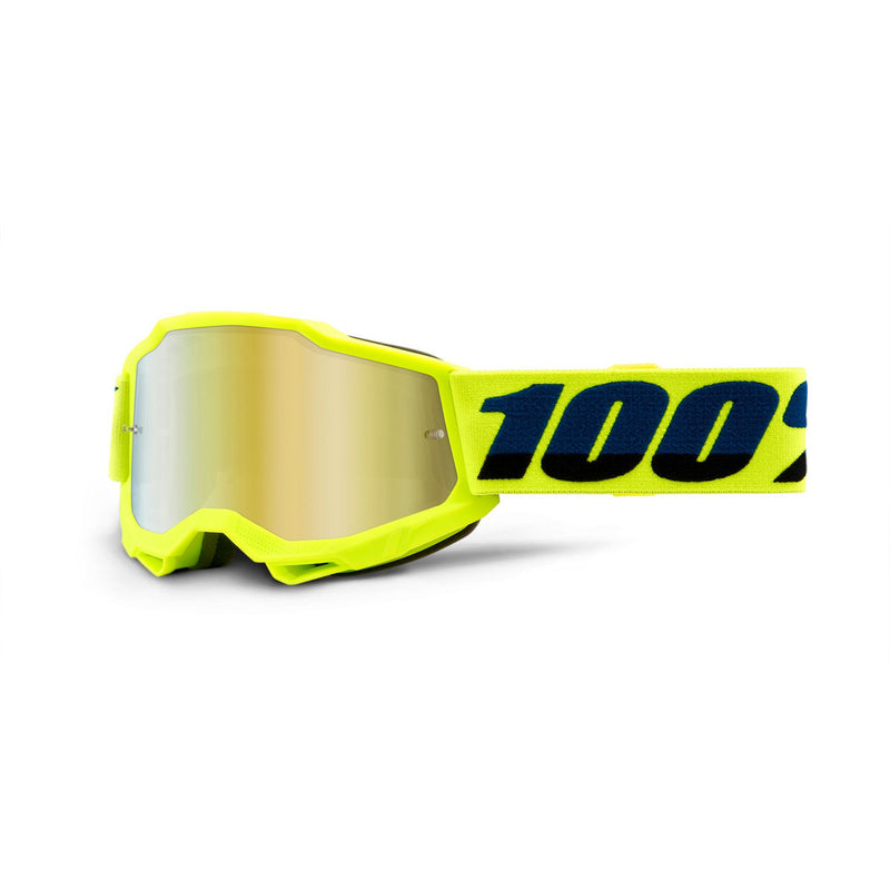 100% Accuri 2 Youth Goggles Yellow / Gold Mirror Lens