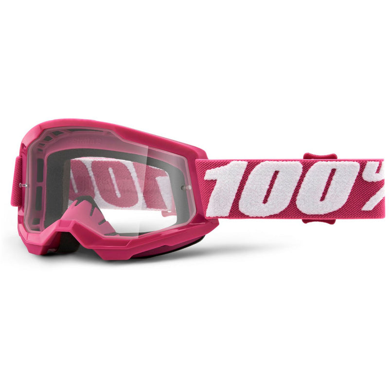 100% Strata 2 Youth Goggles Fletcher / Clear Lens