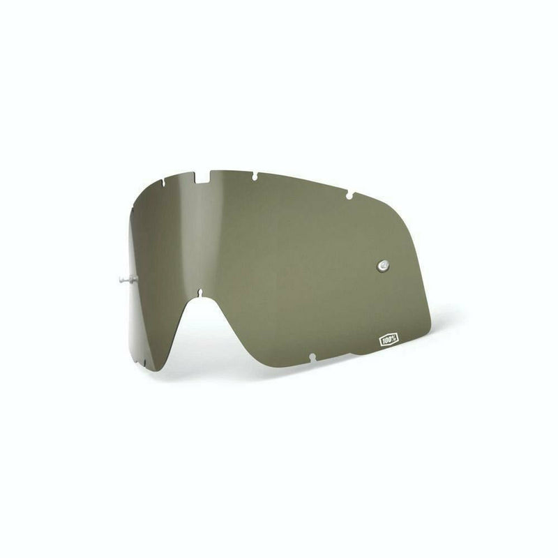 100% Barstow Replacement Dalloz Curved Lens Olive Green