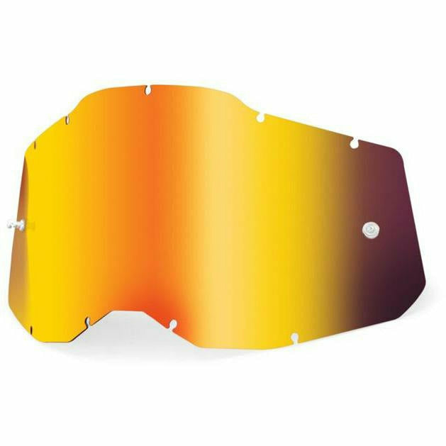 100% AC2 / ST2 Youth Replacement Lens Mirror Red