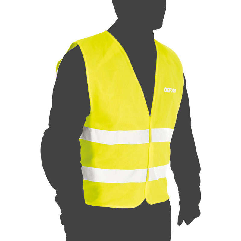 Oxford Bright Packaway Vest Yellow
