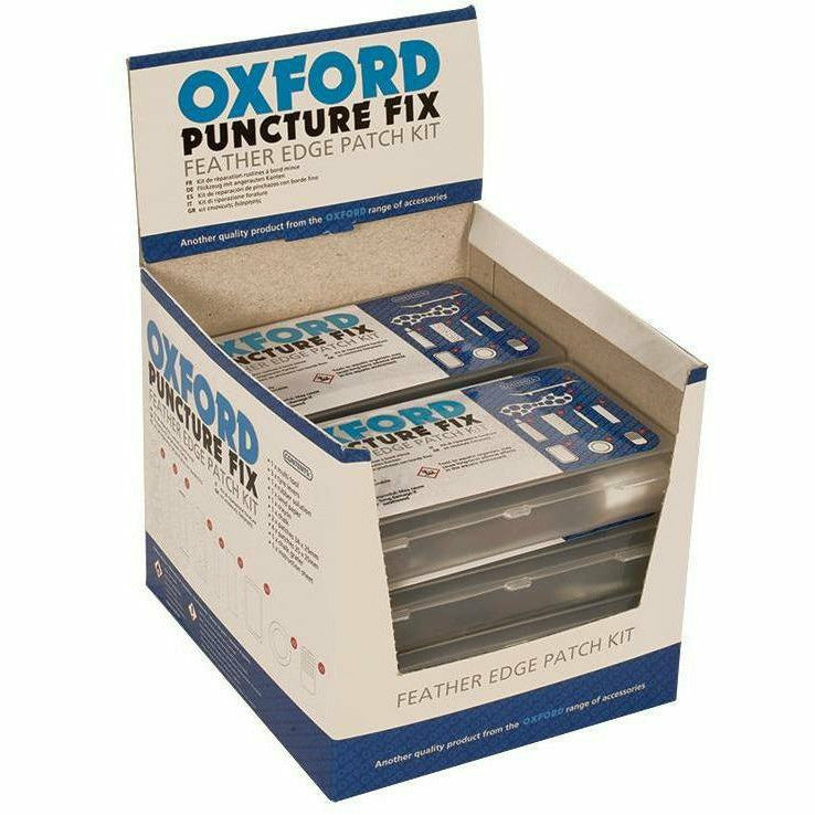 Oxford Puncture Repair Kit With Tools - Box Of 10