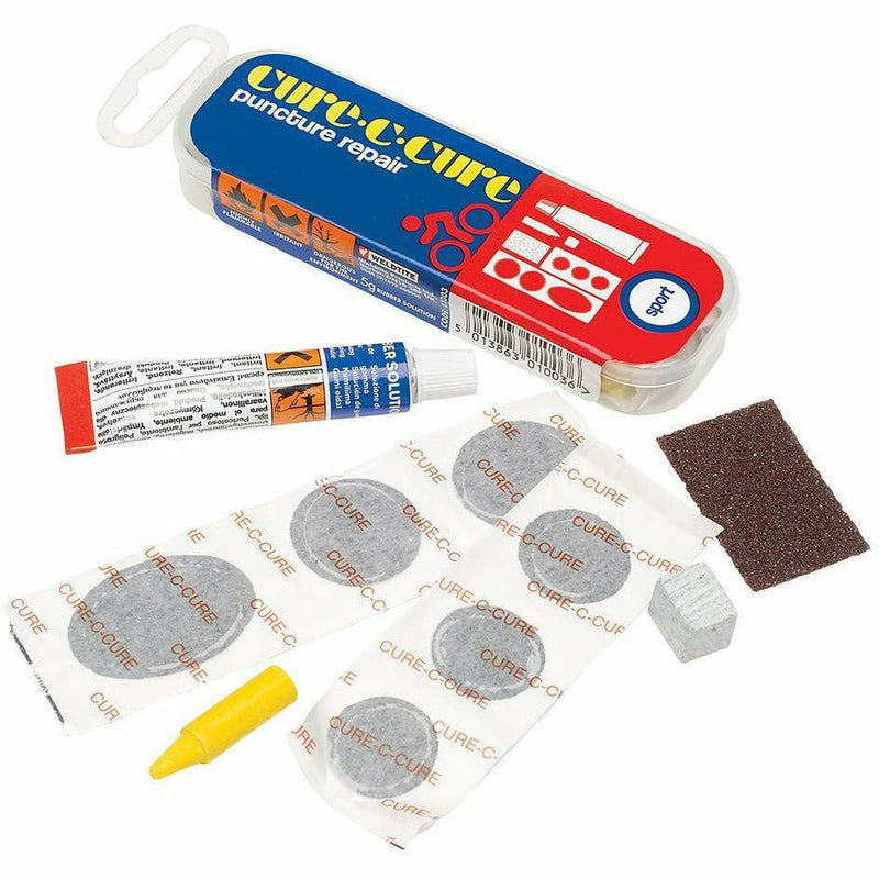 Weldtite Cure-C-Cure Cycle Puncture Repair Kit