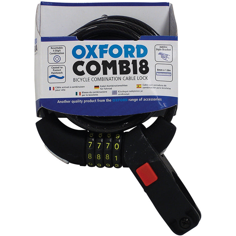 Oxford Combi 8 Ressetable Combination Lock