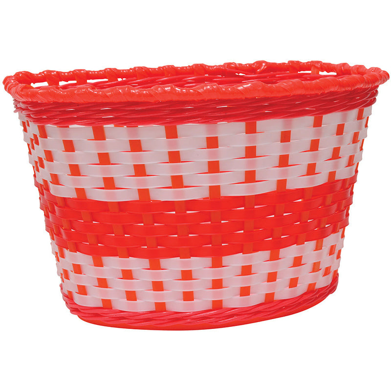 Oxford Junior Woven Basket Red