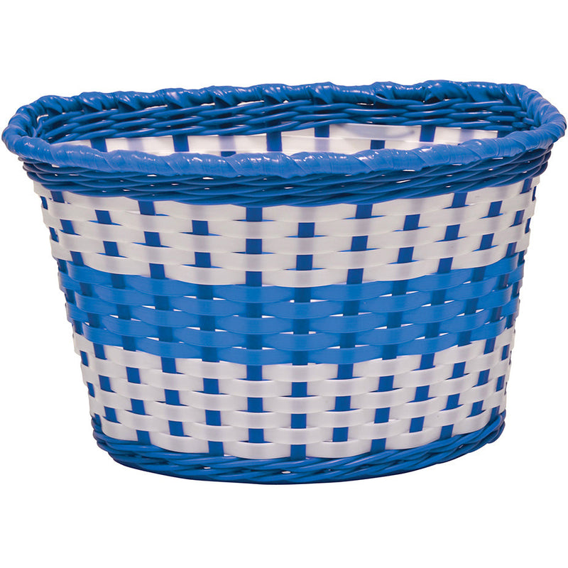 Oxford Junior Woven Basket Blue