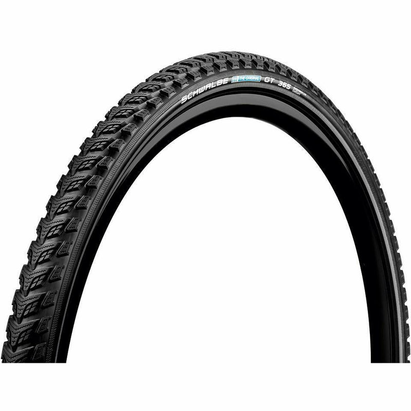 Schwalbe Marathon GT Dualguard Tyre Black With Reflective Wall