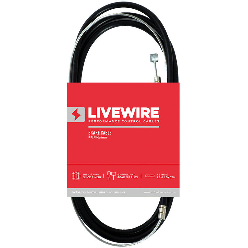 Oxford Live Wire Galvanised Brake Cable