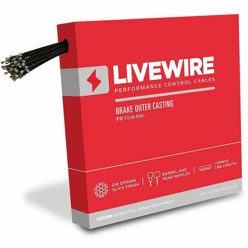 Oxford Live Wire Brake Outer Cable - Box Of 100