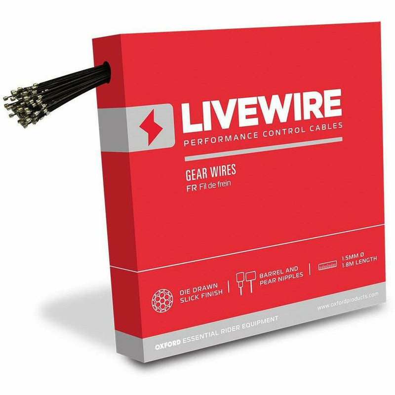 Oxford Live Wire Galvanised Gear Wires - Box Of 100