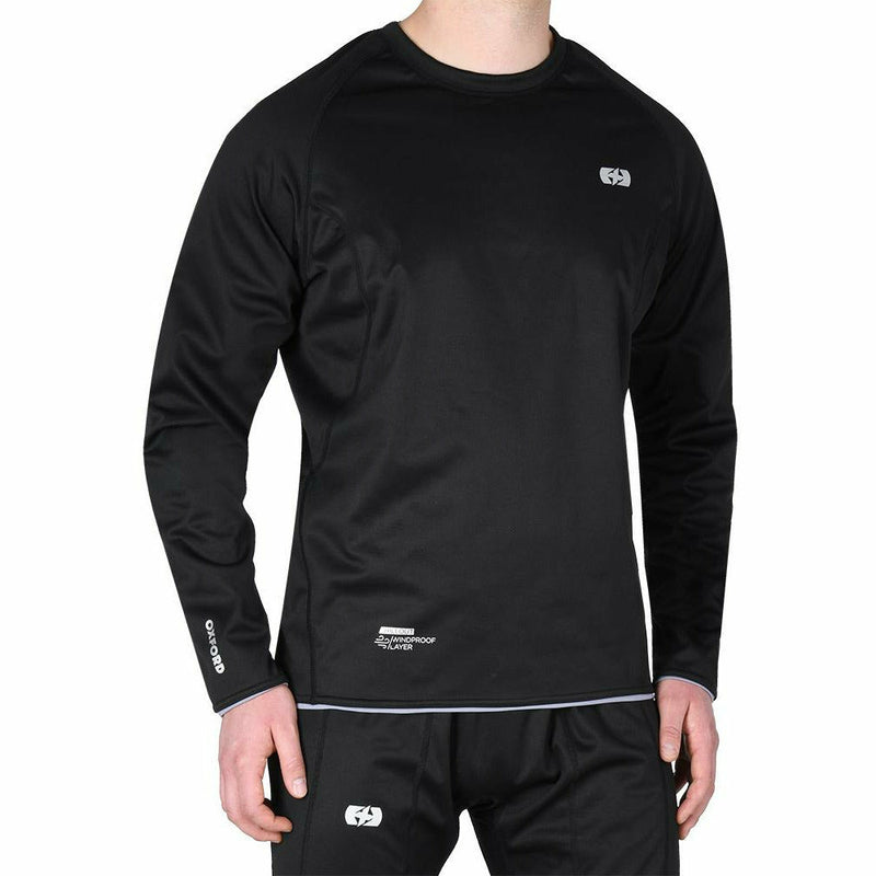 Oxford Chillout Windproof Layers Top Black