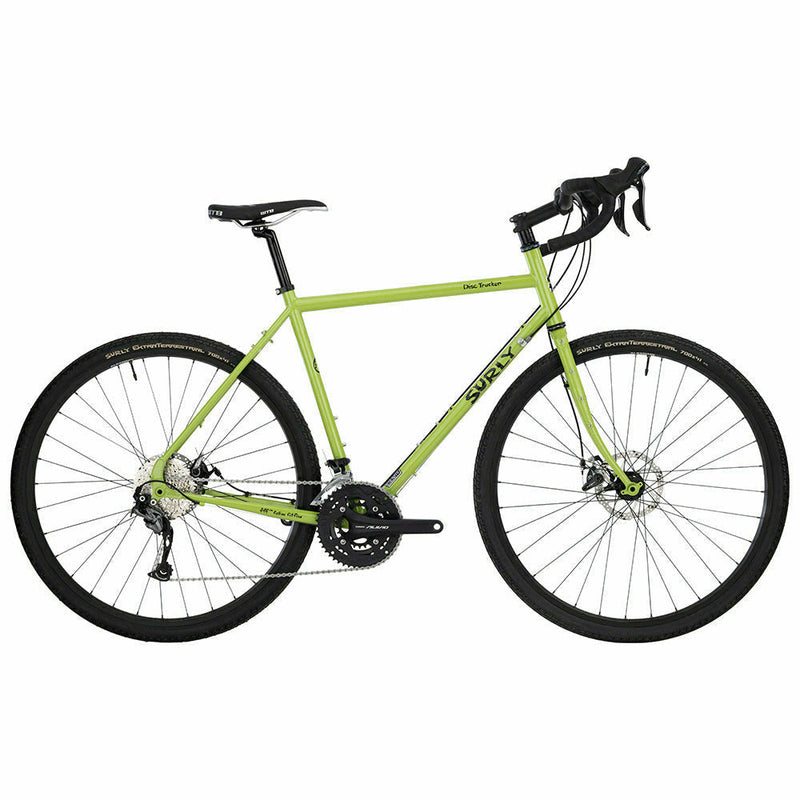 Surly Disc Trucker Touring / Adventure Bike Pea Lime Soup Green