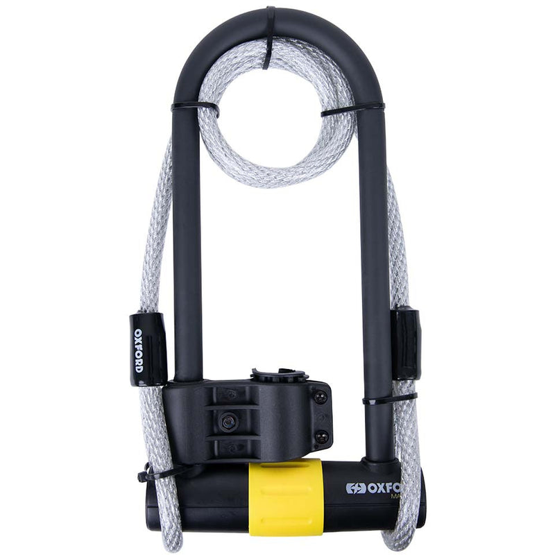 Oxford Magnum Duo U-Lock With Bracket & Cable