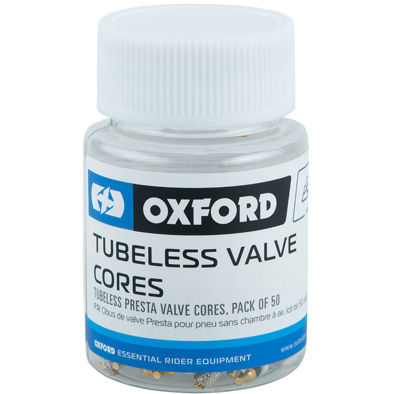 Oxford Tubeless Valve Cores - Pack Of 50