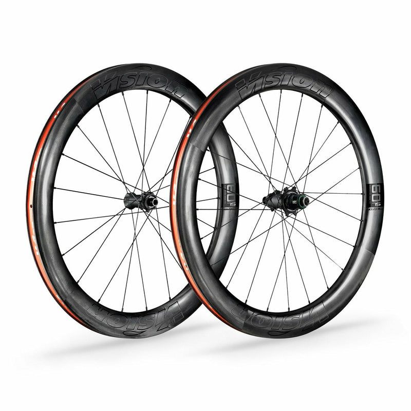 Vision Metron 60 SL Disc Carbon Road XDR Centre Lock Tubeless Ready Wheelset Carbon