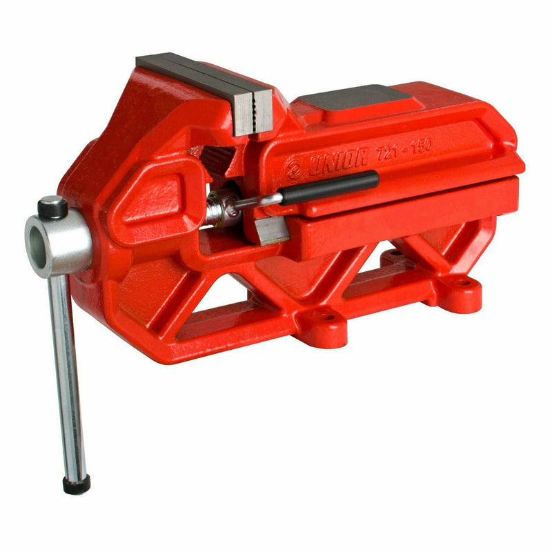 UNIOR Quick Irongator Engineer's Vice With Quick Moving System Red
