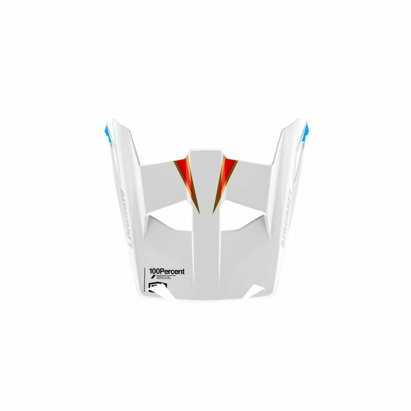 100% Aircraft Replacement Visor Knox / White