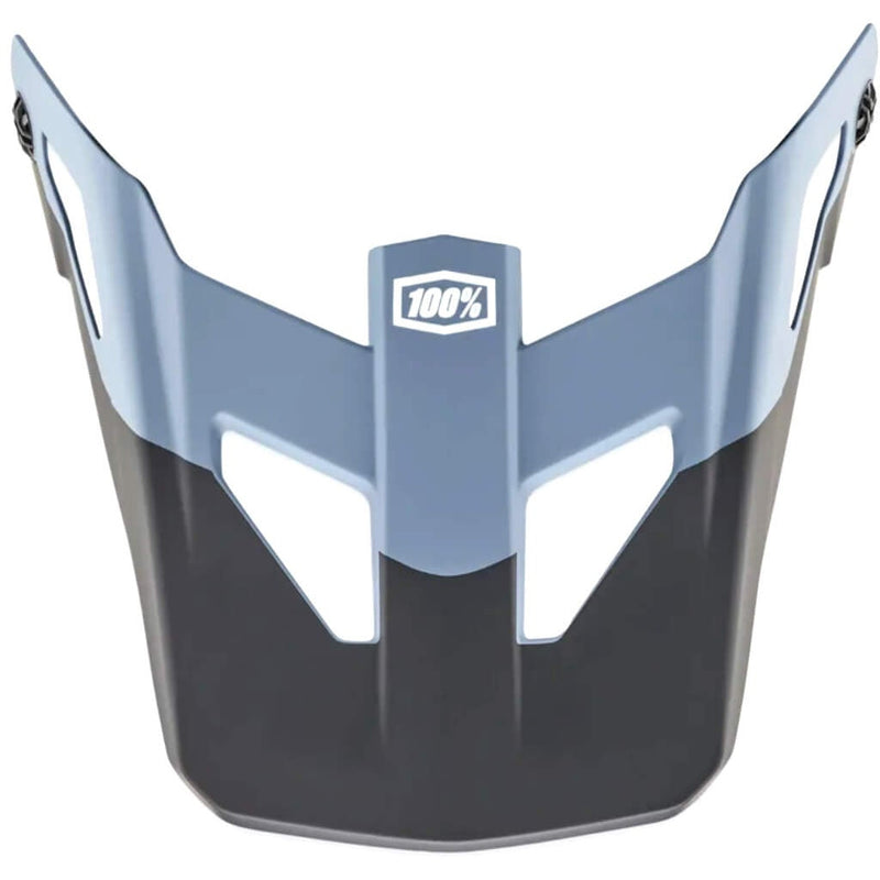 100% Status Youth Replacement Visor Drop / Steel Blue