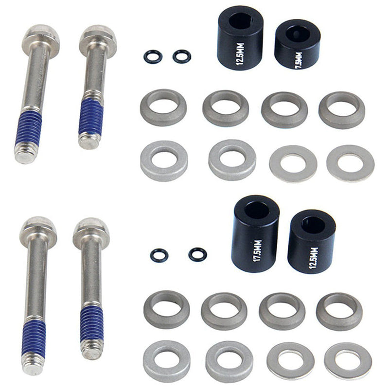 SRAM Post Bracket 20 P Front 180/Rear 160 + Stainless Caliper Mounting Bolts CPS