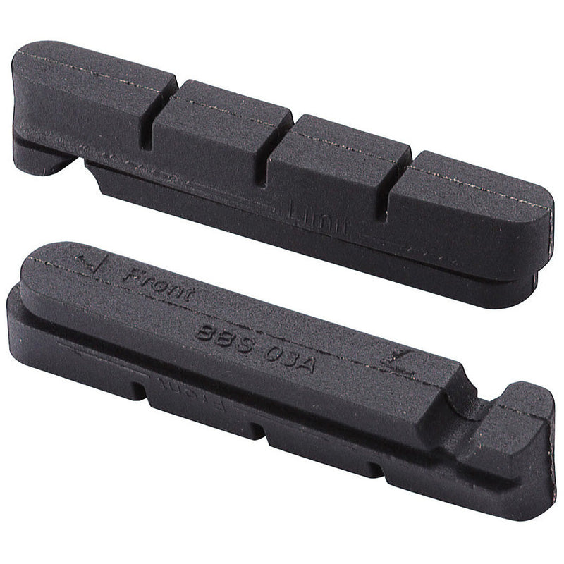 BBB BBS-03A Road Stop Shimano Cartridge Pads - 1 Pair Black