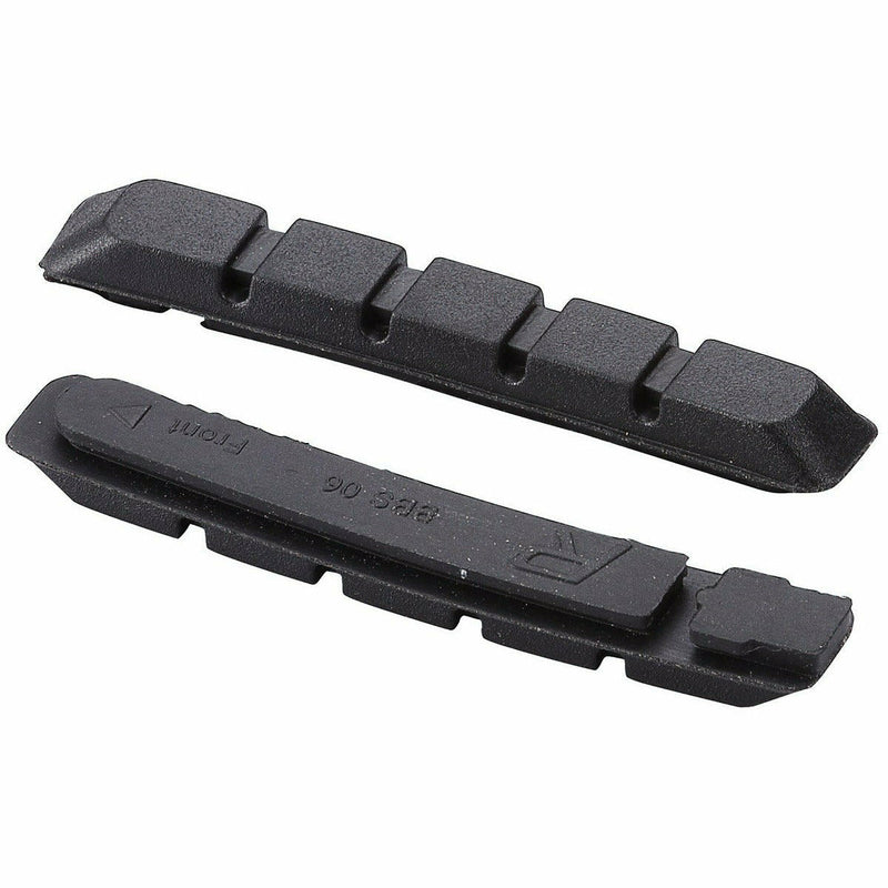 BBB BBS-06OE Vee Stop Replacement Cartridge V-Brake Pads - Pack Of 25 Black