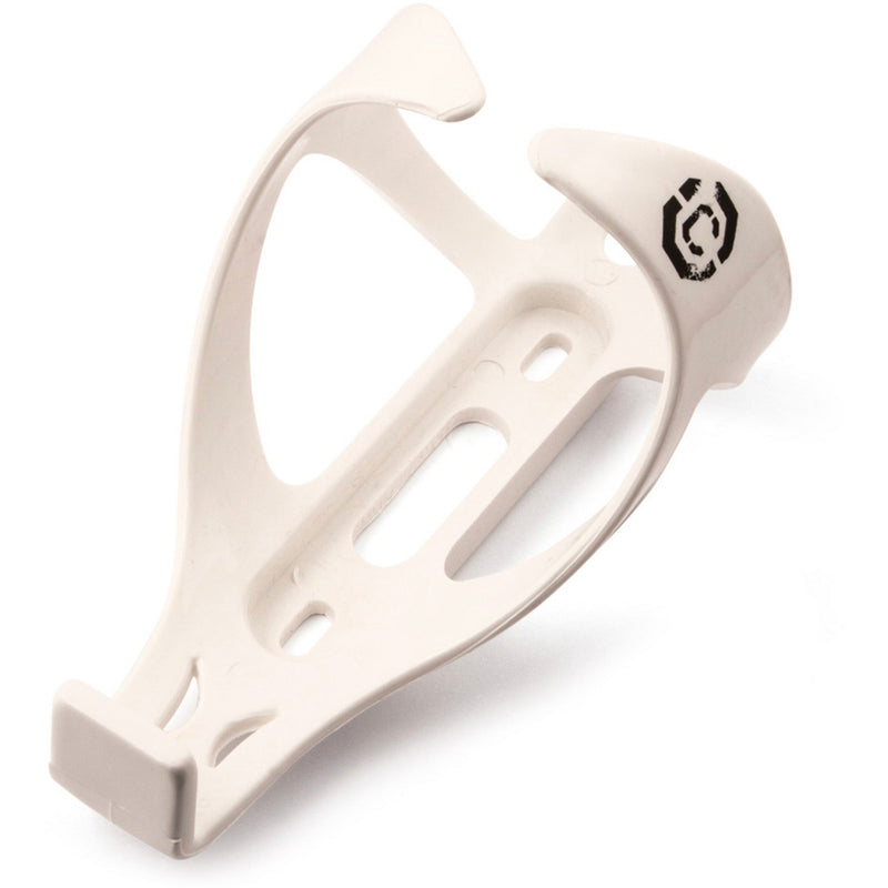Clarks White Polycarbonate Bottle Cage With Bolts