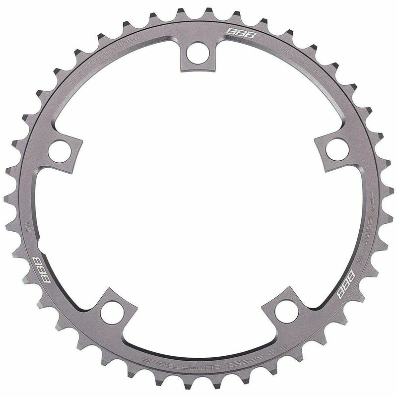 BBB BCR-11S S9 / 10 / 130 BCD Road Gear Chainring Grey
