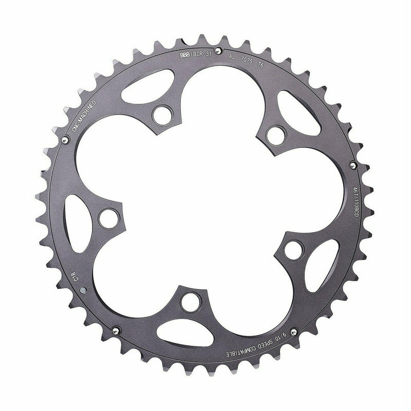 BBB BCR-31 S9 / 10 / 110 BCD Compact Gear Chainring Grey