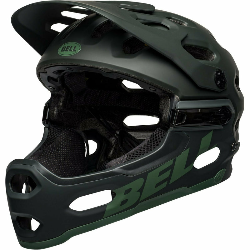Bell Super 3R MIPS MTB Helmet Solid Matt Green