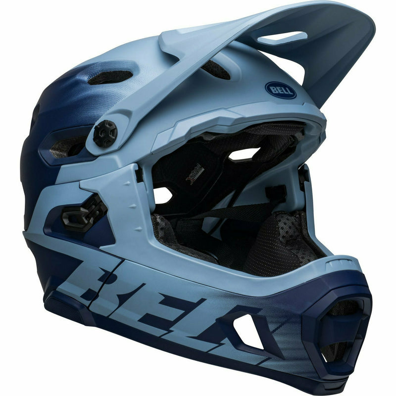 Bell Super DH MIPS MTB Helmet Matt Light Blue / Navy
