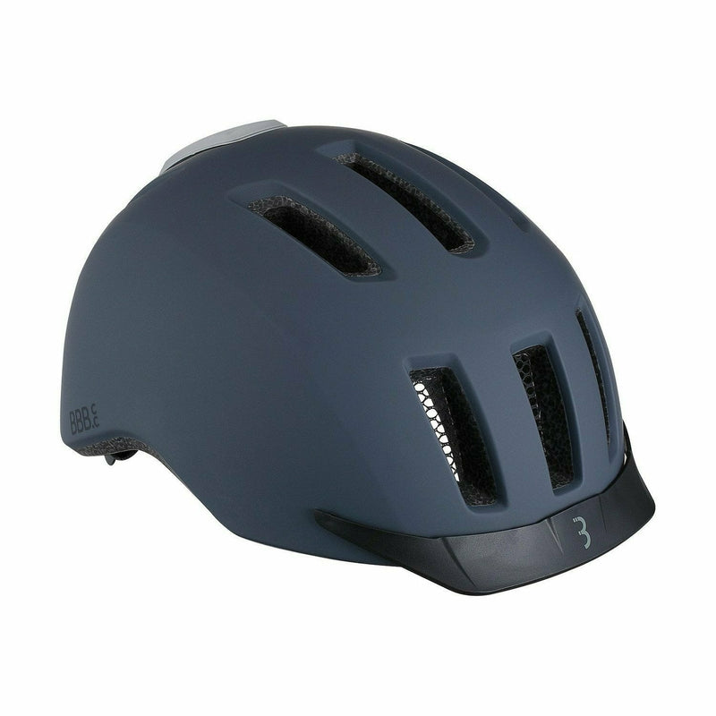 BBB BHE-161 Grid Helmet with Rear LED Light Matt Black