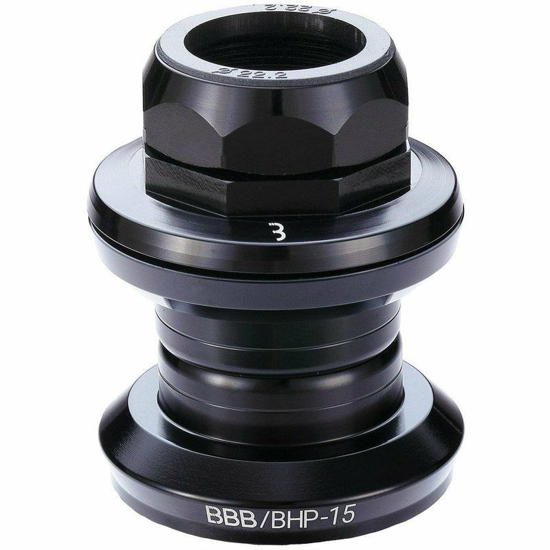 BBB BHP-15 Thread Around 1 Threaded Headset Black